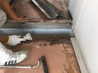 ウレタン下地劣化