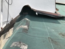 棟際まで包み込みます