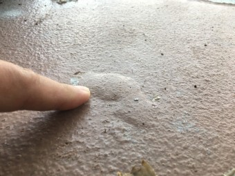 ウレタン下地劣化