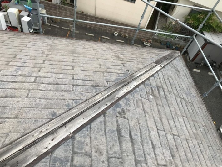 棟板金の飛散の現状