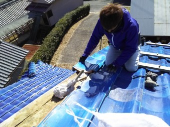 屋根補修工事 施工事例