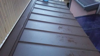 下屋根カバー工事