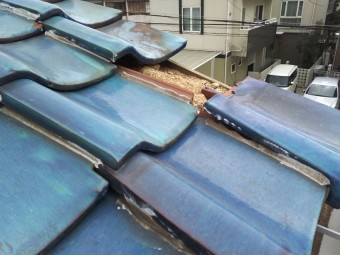 屋根補修工事 既存屋根の状態