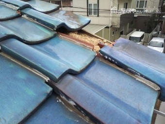 屋根補修工事 既存屋根の状態