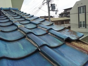屋根補修工事 既存屋根の状態