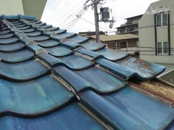 屋根補修工事 既存屋根の状態