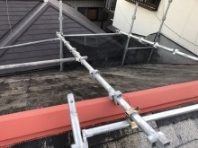 屋根塗装工事 サビ塗り
