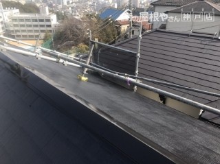屋根塗装工事 大屋根施工後