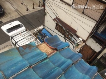 屋根補修工事 既存屋根の状態