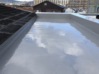 ウレタン防水工事完了です