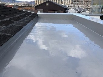ウレタン防水工事 施工完了