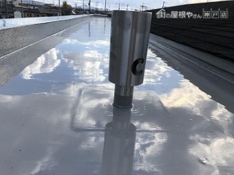 ウレタン防水工事 施工完了