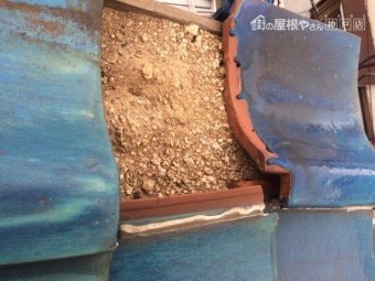 屋根補修工事 既存屋根の状態