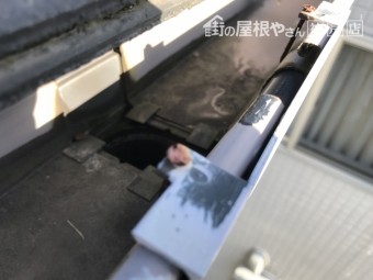 雨樋のつまり解消