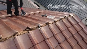 神戸市中央区 棟の下地防災棟金物