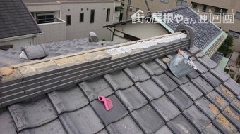 芦屋市 棟の積み