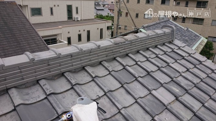 芦屋市 棟積み直し完了