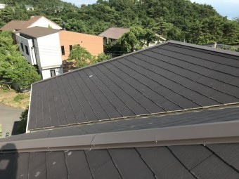 雨漏り屋根の様子