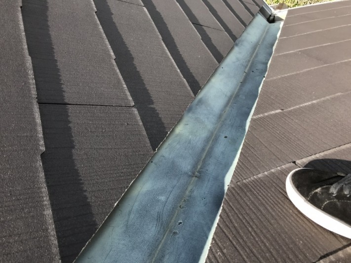 谷板金の様子