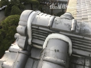 漆喰詰め直し工事