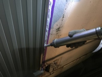 コーキング打ち