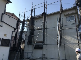 足場完成