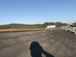 棟板金の飛散