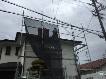 足場架け払い工事