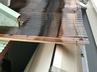 波板張り工事