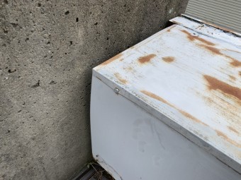シャッターbox養生