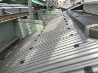 波板張り工事