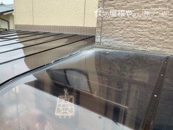 神戸市北区テラスからの雨漏り