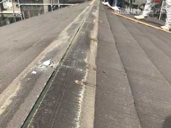 棟板金撤去完了