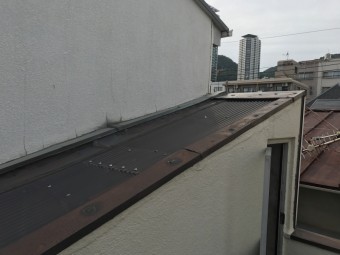 波板の屋根