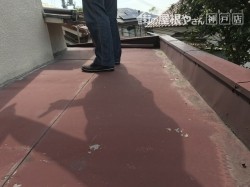 板金屋根ビフォー