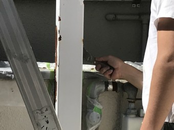 ケレン作業