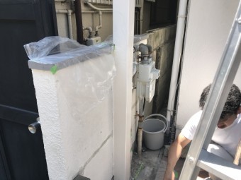 上塗り1回目完成