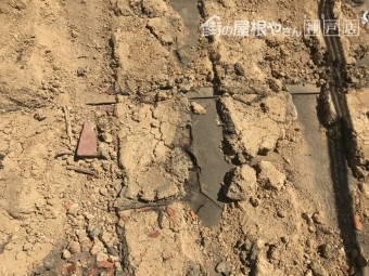 下葺き材の破れ