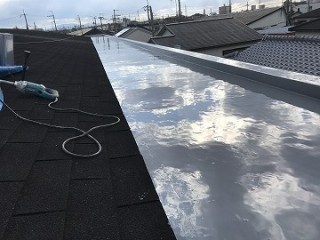 ウレタン防水工事 施工完了