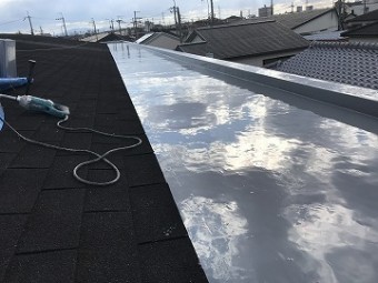 ウレタン防水工事 施工完了