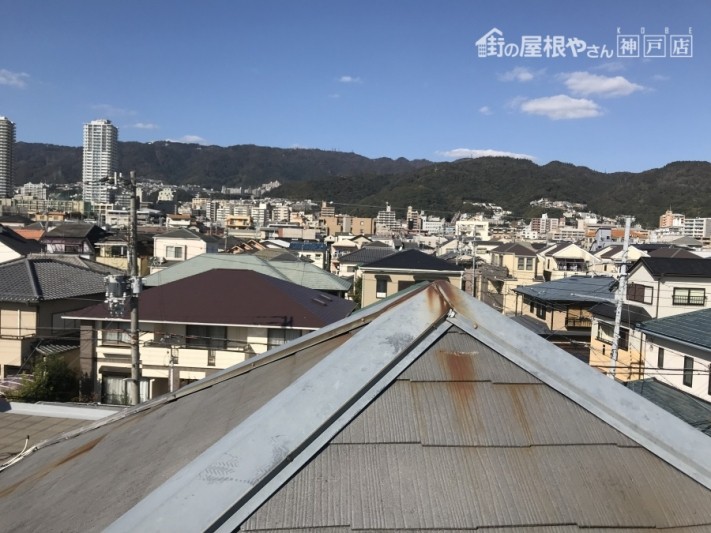 方形屋根の調査