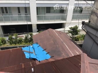 雨漏り個所上