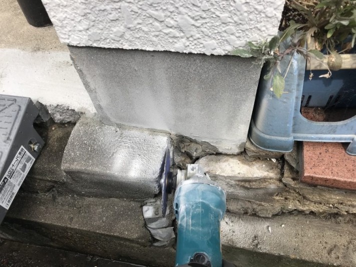 終わり部分にカットを入れます。