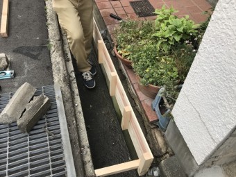 型枠設置