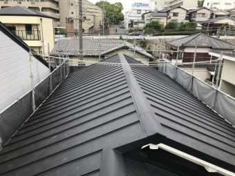 立平葺き完成