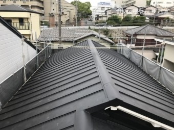 立平葺き完成