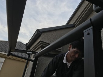 ベランダテラス工事施工