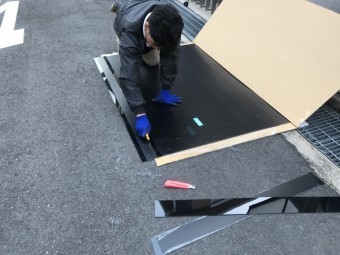 ベランダテラス工事施工