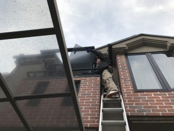 ベランダテラス工事施工