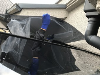 ベランダテラス工事施工